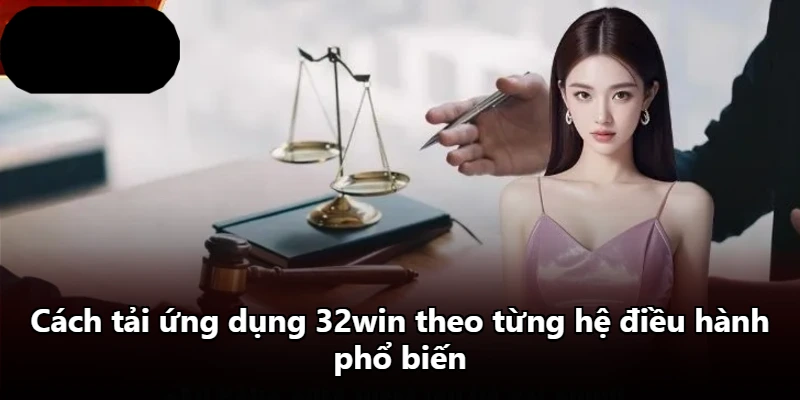Cách tải ứng dụng 32win theo từng hệ điều hành phổ biến