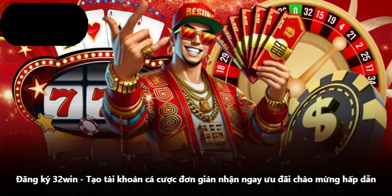 Đăng Ký 32win – Tạo Tài Khoản Cá Cược Đơn Giản Nhận Ngay Ưu Đãi Chào Mừng Hấp Dẫn