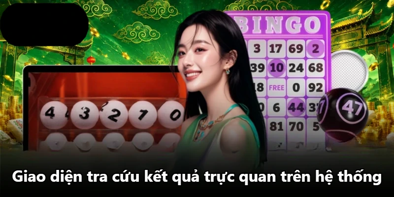 Giao diện tra cứu kết quả trực quan trên hệ thống