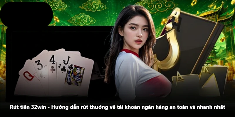 Rút Tiền 32win – Hướng Dẫn Rút Thưởng Về Tài Khoản Ngân Hàng An Toàn Và Nhanh Nhất