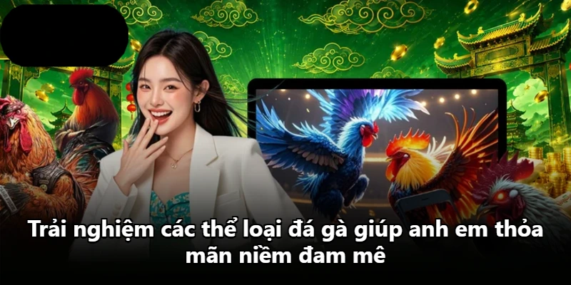 Trải nghiệm các thể loại đá gà giúp anh em thỏa mãn niềm đam mê